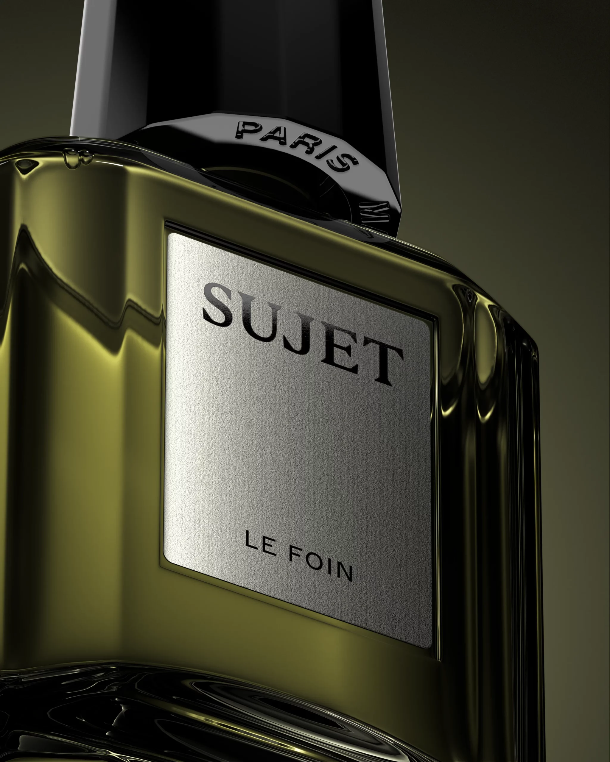 parfum sujet le foin houdini artist packshot 3D angle c4D redshift